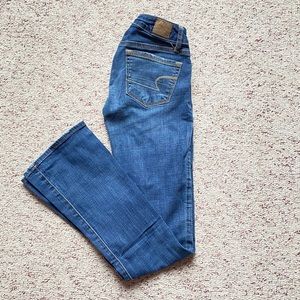 American Eagle women’s Skinny Kick stretch Jeans